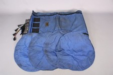 BAR Honda Formel 1 Reifenwärmer Set mit Windschutz von M. A. Horne - blau