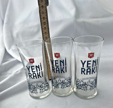 3 x Yeni Raki Gläser 0,4cl /