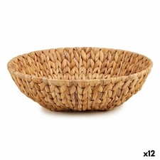 Tischdekoration Gift Decor SF29097S Braun Metall Wasserhyazinthe 34 x 9 x 34 cm