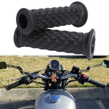 Schwarz Motorrad Griffe