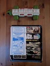 Space:1999 -Mondbasis Alpha 1 Stickeralbum + mit Model ,Panini, nicht komplett