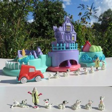 Mini Polly Pocket Disney ? 101 Dalmatiner 1996 ?% Komplett ? Bluebird