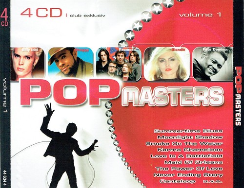 Pop masters volume - (4cds), 1