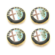 4 Stück Nabendeckel Raddeckel Felgendeckel für Alfa Romeo 60652886 50mm