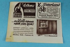 Werbung - Original 1953 -