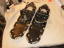 ALPIN Schneeschuhe 36 - 48 ALU Rahmen Eis Kralle Schneeschuhwandern Schwarz, GUT