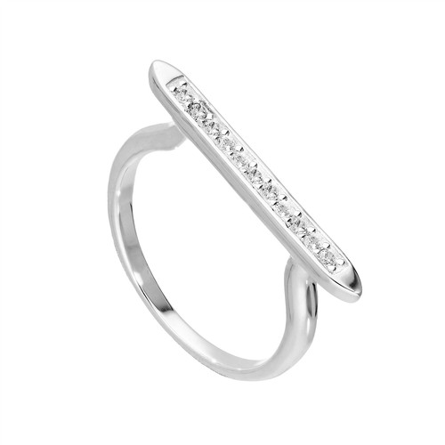 Sterlingsilber klar cz - &,
