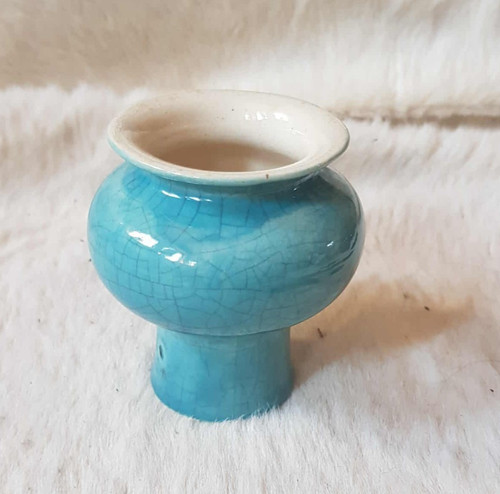 Vase türkis keramik - ca, 10cm