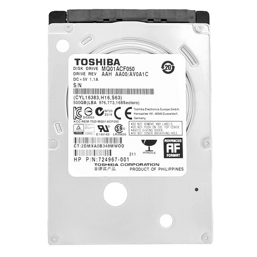 Toshiba sata notebook - 2,5",