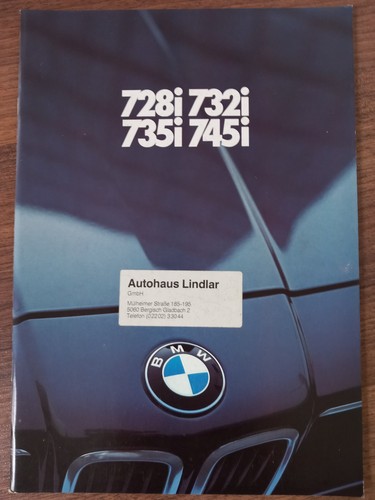 Bmw 728i 732i - 728i, 745i