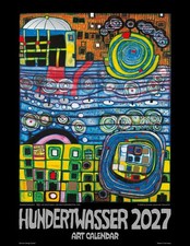 Hundertwasser art calendar - art,