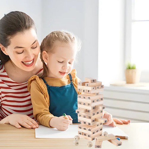 Holzblock stapelspiel mit - holzblock,