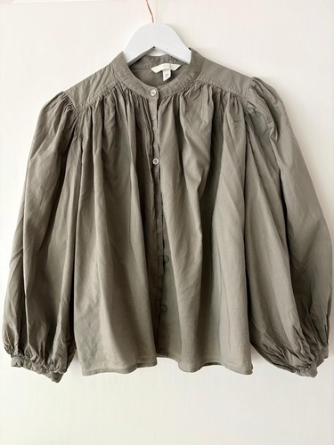 Damen ballonärmel bluse - damen,