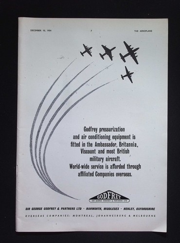 Original 1954 werbung godfrey - 1954,