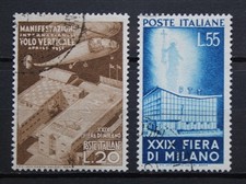 Italien MiNr. 830/1 gestempelt Mailänder Messe 1951