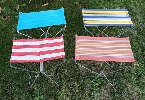 Klappsitze vintage camping - vintage,