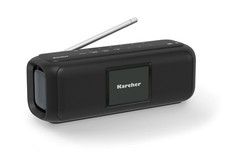 Karcher DAB Go tragbarer Bluetooth Lautsprecher / Digitalradio DAB+ / UKW / Akku