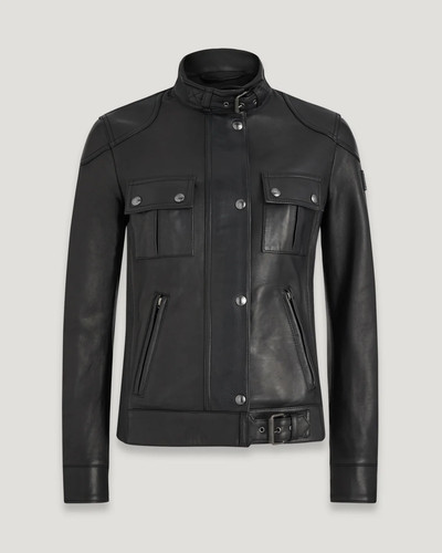 Belstaff leather gangster - belstaff,