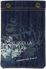 Golla Bags Rivetto G1072 Handyhülle Telefon Schutzhülle Jeans Denim dark blue