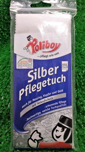 Poliboy silber pflegetuch - silber,
