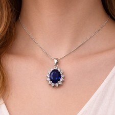 Elegante Halskette 925 Silber