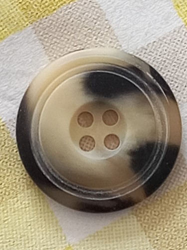 Horn knöpfe 23mm - 8,
