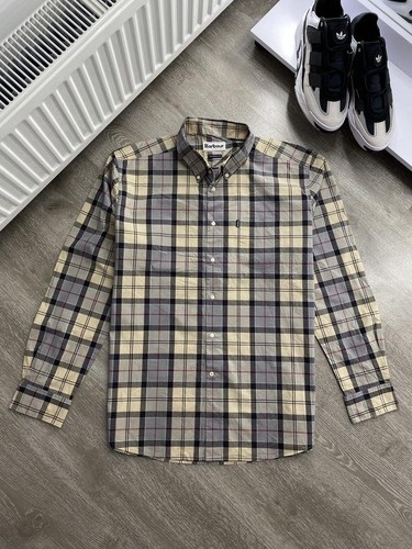 Men barbour shirt beige - barbour,