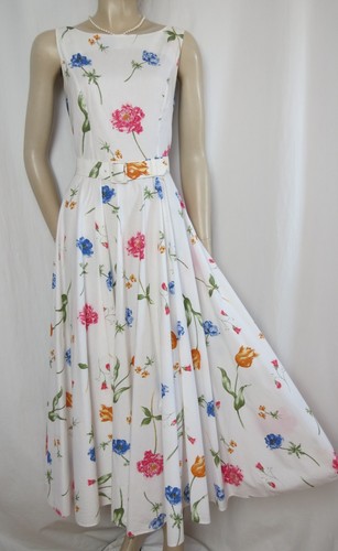 Laura ashley kleid weiß - kleid, 38