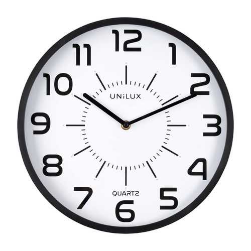 Wanduhr unilux 5cm schwarz - unilux,