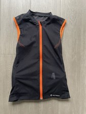 ★TECHNOPRO★Rückenprotector Weste★Gr. M 152-164 cm★schwarz orange★Ski Snowboard★