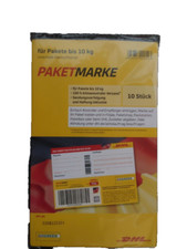 2 x 10 Stück DHL Paketmarken