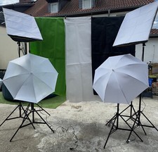 Hakutatz All-in-One Fotostudio Softbox Set – Komplettes Studio für Profis & Eins