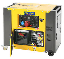 Stromerzeuger Diesel Silent Notstrom Aggregat 6kVA 230/400V Stromaggregat W2463