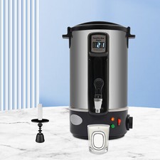 12L Wachsschmelzer für die Kerzenherstellung großer Wachsschmelztopf mit Ausguss