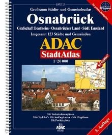 Adac stadtatlas osnabrück - adac, 1