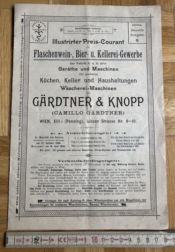 Antiker katalog 1901 - antiker, gärdtner