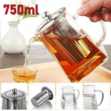 Teekanne aus Glas 750 ml, mit