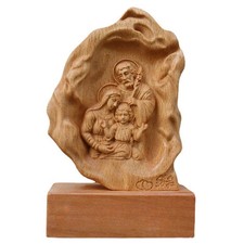 Geschnitztes holz triptychon - holz,
