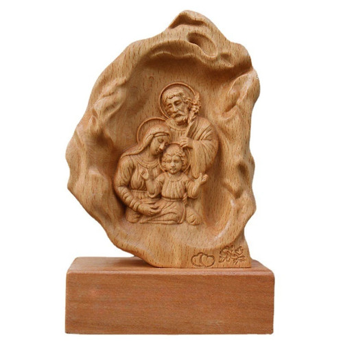 Geschnitztes holz triptychon - geschnitztes,