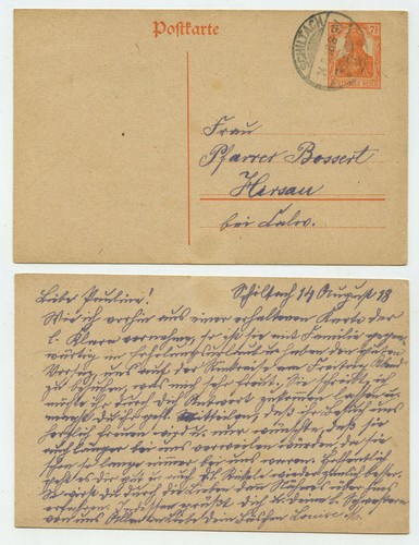 95535 ganzsache 110 - ganzsache, p