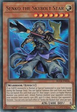 YuGiOh Senko the Skybolt Star BLCR-DE036 Ultra Rare NM 1st Englisch