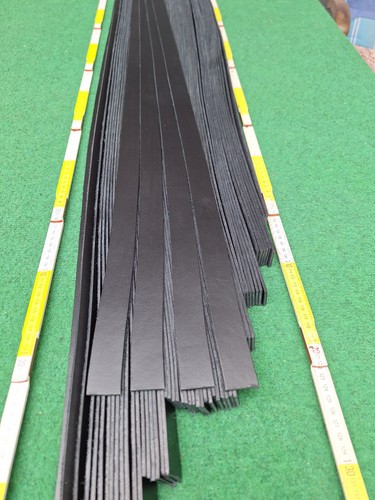 Lederriemen schwarz 3mm - lederriemen,