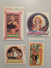 Samantha Fox - Set of Stickers