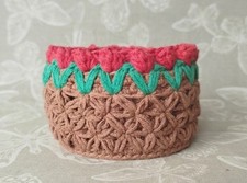 Häkelkorb Utensilo mit