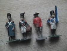 Bleifiguren soldaten - 4x, bleifiguren,soldaten,