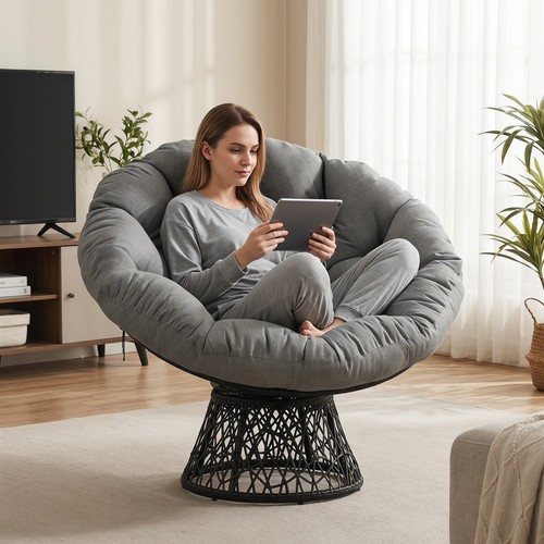 Papasan sessel 360 - 360°, drehbar