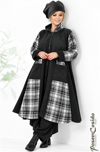 Lagenlook fleece wolle glocken - wolle,