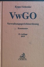 Verwaltungsgerichtsordnung : Kommentar. Schenke, Wolf-Rüdiger, Ferdinand O. Kopp