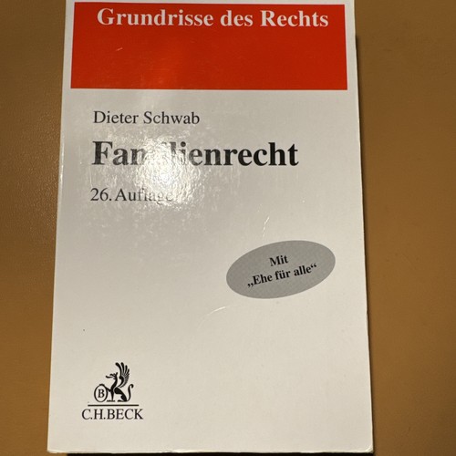 Familienrecht grundrisse des - -,