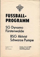 DDR-Liga 87/88 SG Dynamo